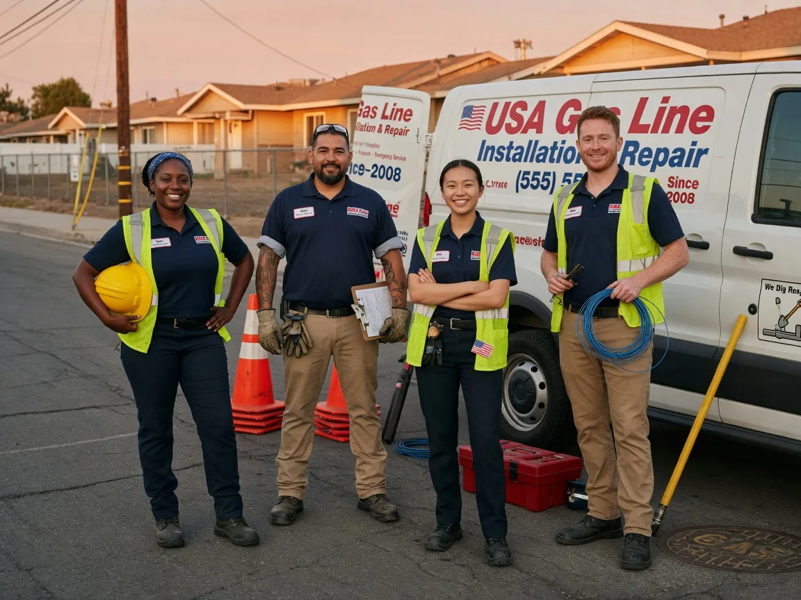 Gas Line Installation company in Leola, AR